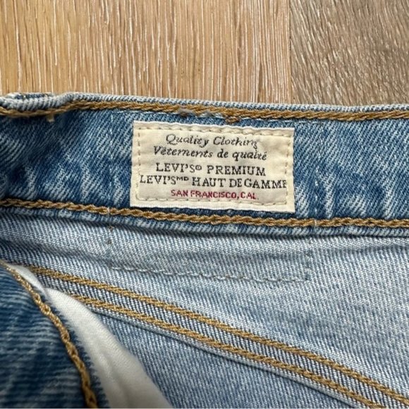 Levi's Jeans Ribcage Straight Ankle Tango Fade - Size 26 - Picture 10 of 16